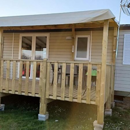 Mobilhome 6 Personnes Biville-sur-Mer Exteriör bild