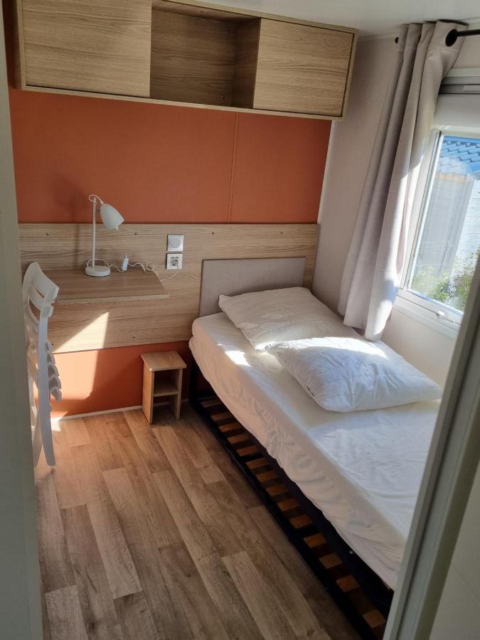 Mobilhome 6 Personnes Biville-sur-Mer Exteriör bild