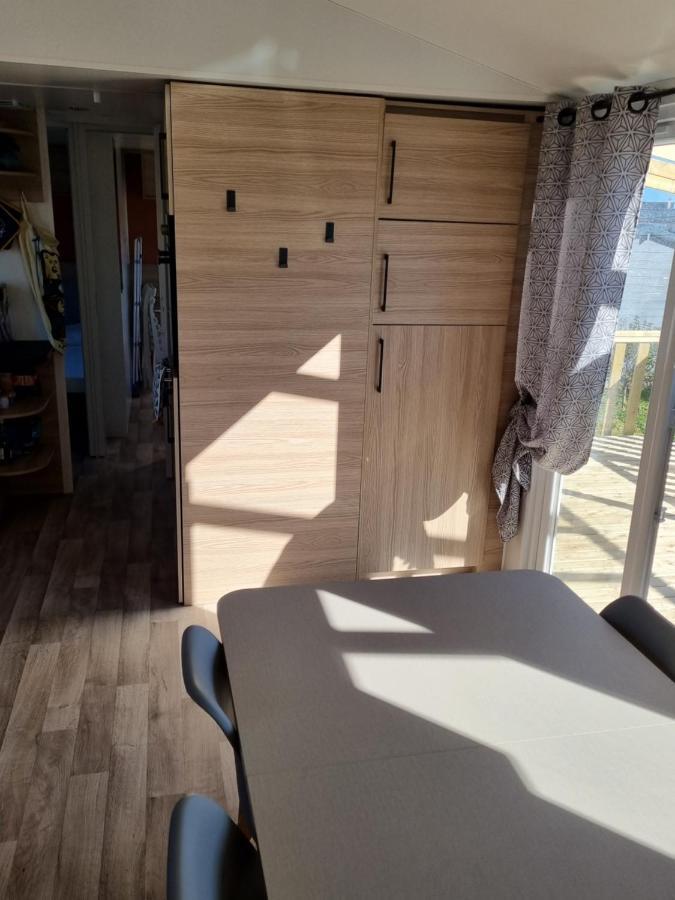 Mobilhome 6 Personnes Biville-sur-Mer Exteriör bild