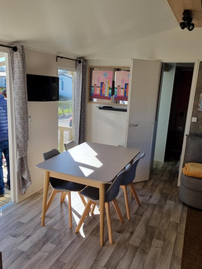 Mobilhome 6 Personnes Biville-sur-Mer Exteriör bild