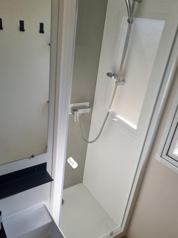 Mobilhome 6 Personnes Biville-sur-Mer Exteriör bild