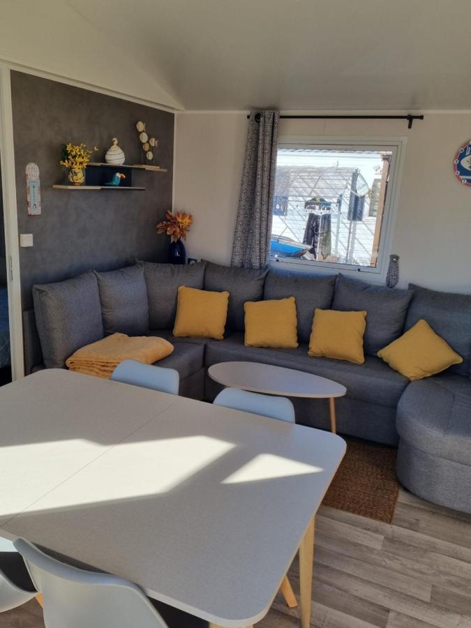 Mobilhome 6 Personnes Biville-sur-Mer Exteriör bild