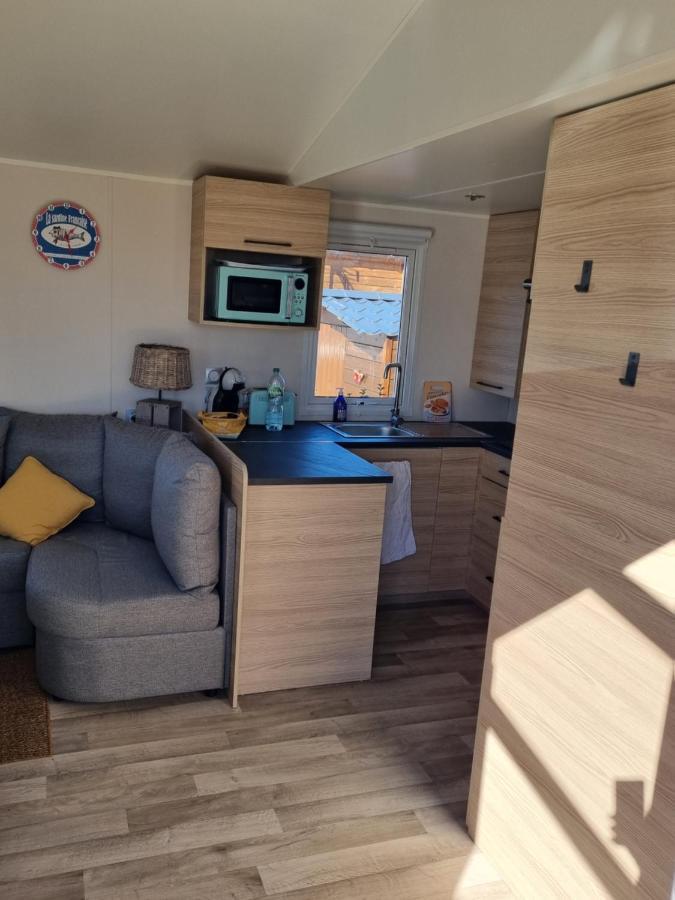 Mobilhome 6 Personnes Biville-sur-Mer Exteriör bild