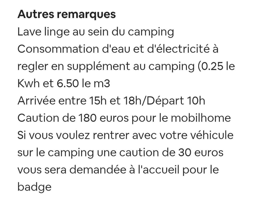 Mobilhome 6 Personnes Biville-sur-Mer Exteriör bild